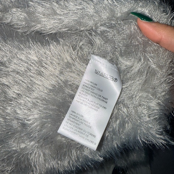 Urban Outfitters Fuzzy Gray Cardigan - Picture 5 of 6